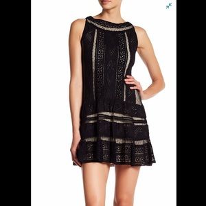 Alice + Olivia Embroidered Knit Dress